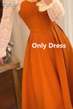 Spring Summer 2023 Korean Style Retro Lace Cardigan Slim Dress Two-piece Sets Women Elegant Fashion Female