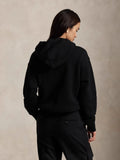 Women's Embroidered Cartoon Bear Doll Long-Sleeved Collar Knitted