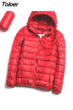 Philosophy winter Down jacket women 90% duck down coat Ultra Light warm Female Portable plus size down jacket