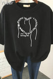 Oversized T Shirts 100% Cotton Plus Size T Shirt Summer Top Tees Heart Printed O Neck L-6XL Short Sleeve Tshirt