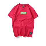 Fashion Men T-Shirts Hip Hop Short Sleeve Summer Casual Street Men's T Shirt Male Letter Print Tee Shirt
