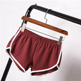 Female Black grey Short women Workout Waistband Skinny Short clothing 2023 New High waist shorts Summer women's
