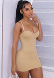 Sexy Straps Slim Mini Bodycon