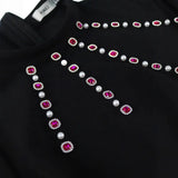 African Temperament Against Color Long Sleeve Dress Party Party Banquet Fashion Dress Dress Dress Dress
