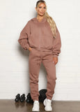 Casual Zipper Hoodes And Pant 2 Piece