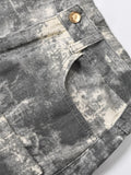 Fashion Women's Jeans High Waist Multi Pocket Loose Streetwear Camouflage Denim Cargo Pants Summer 2023 New Tide