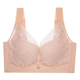 Wire Free Bra Women Plus Size Lingeire Sexy Lace Underwear Thin Cup Brassiere Femme 34 to