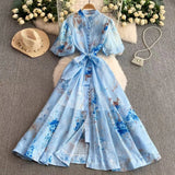 Fashion 2025 Spring Bohemia Art Retro Women's Ass