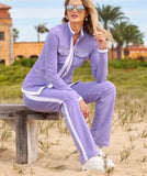 New Long-Sleeved Casual Color Set Women's
