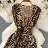 Goddess Temperament Square Sleeveless Jumpsuit Summer New Collection Skinny Loose Broad Leg