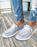Women Flats Summer Casual Shoes Female Breathable Slip On Loafers Canvas Sneakers Fashion Mocassin Femme Plus