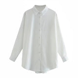 Autumn Women Solid Loose Corduroy Blouses Shirts Turn Down Collar Batwing Long Sleeve Shirts Female Fashion Pocket