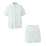Women's New Bow And Folding Trim Shirt