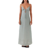 Summer Women's V-Tie Bonded Sexy Spice Girl Suspension