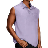 Explosion Of Sleeveless T-Shirts For Young Men's Leisure Trend To Open The Door To