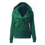 Winter Zipper Hoodies Sweatshirt Women Long Sleeve Hoody Warm Jackets Zipper Tracksuit Hoodie Sweatshirt Pullovers
