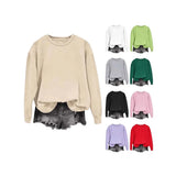 Coat Women Wear Oversize Loose Lazy Wind Print Hoods In The Spring And