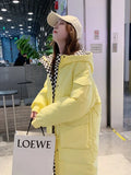 Thick Parka Snow Coat Women's 2022 Fashion Thicken Winter Hooded Loose Long Jacket Female Windproof Rainproof Warm