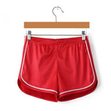 New Women Shorts Summer Silky Slim Short High Waisted Casual White Egde Hot Shorts Summer Fashion