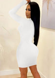 Party Sexy Long Sleeve Mini Bodycon