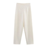 Homemade New Women's Double-Sided Waistcoat Double-Sided Cloth Trousers