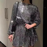 Festival Party Bright Crystal Pearl Dress