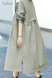 Women's Long Trench Coat Fashion Streetwear Classic Double Breasted Casual Elegant Coat Clothing Tops Spring Autumn