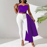Women's Fashion Temperament Irregular Sexy Women's Breast Wrap