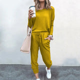 And Winter New Women's Clothing Explosion Loose Solid Color Long-Sleeved Leisure