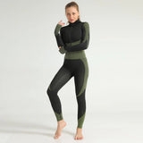 Women Gym Sets Female Sport Suits Wear Running Clothes Women Fitness Sport Workout Suit Long Sleeve Top