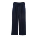 Homemade New Women's Oceaned Flawn-Blend Straight Pants