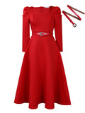 Women's Winter New Fashion Bubble Sleeve Grand Party Party