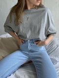 Hot Summer T-Shirt Women's Pure Cotton 16-Color Basic Loose Top Ins Soft