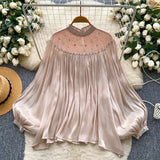 Elegant Dress Women's Summer Famous High-End Feel Lotle Side V-Neck Waist Thin Print Large Swing