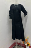 2025 New Fashion Solid Color Long Knitwear Dress Elegant Suit