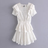 Women's Lace Multi-Layer Cake Dress