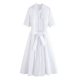 Homemade New Women's Classic Oceanic Dress