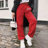Rockmore Harajuku Joggers Wide Leg SweatPants Women Trousers High Waist Pants Streetwear Korean Casual Sporting Pant Femme