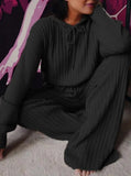 Knitting Hoody Top and Pants 2PC Lounge