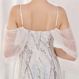 Sequin Strap Mermaid Long Evening