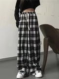 Summer Explosion Thin High-Waisted Vertical Easy Summer Black And White