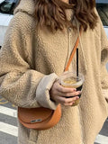 Preppy Reversible Lambswool Hooded Jacket-Outfit
