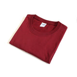 Brand Men's Fashion T Shirt Men Casual Retro Simple T-Shirts Male Solid Color 100% Cotton T Shirt