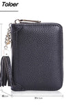 Women Credit ID Card Holder Case Extendable Business Bank Cards Bag Wallet Coin Purse Carteira Mujer