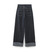 New Denim Jacket 9632255 Roll-Side Trousers And Foot Jeans