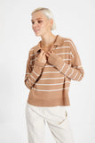 Trendyol Polo Collar Knitwear Sweater