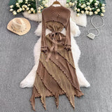 Fashion 2025 Spring Bohemia Art Retro Women's Ass