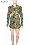 Print Hip Hop Oversize Jackets for Girls Out Going Turn Down Collar Long Sleeve Coat Streetwear Side Pockets