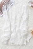 New Transparent Korean Loose Women Lace Blouse 3 Colors Female Bottoming Blouses Plus Size Cheaper
