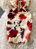 Summer Bohemian Women Spaghetti Strapless Bodycon Dress Sexy Sleeveless High Waist Beach Party Mini Vestidos Female Fashion